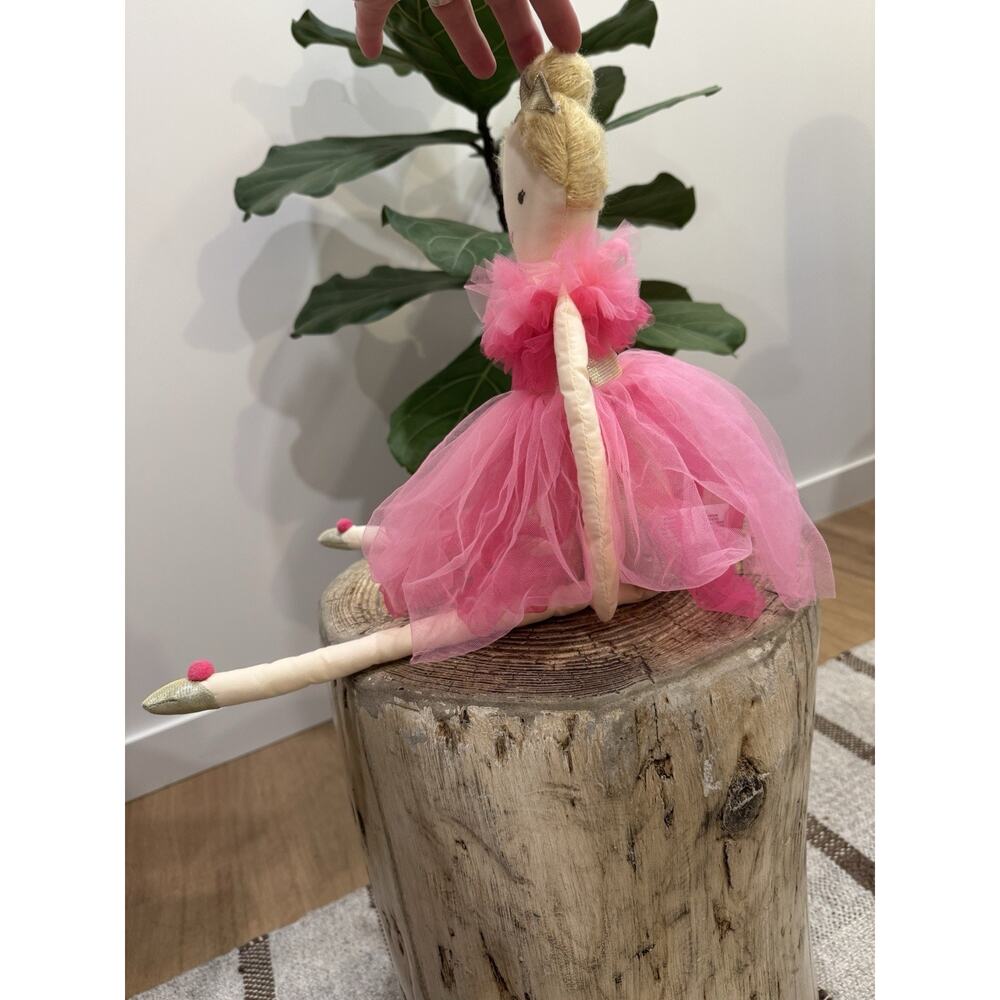 Mon Ami Princess Sophia Soft Doll Plush Ballerina Pink 22” Tulle Tutu - Picture 2 of 10